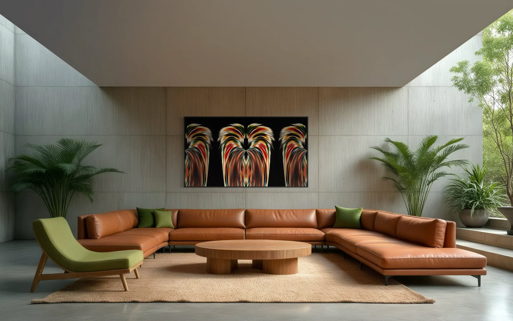 Kensho · Hotel lounge — conceptual MIVAWO spatial study