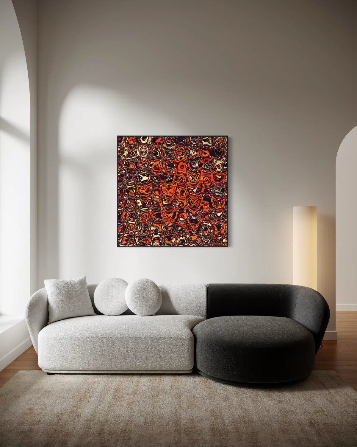 Chi Shui in einer konzeptionellen Raumstudie für Lounge